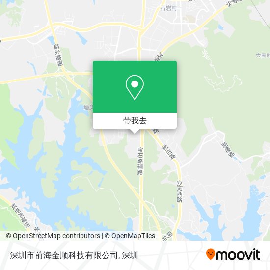 深圳市前海金顺科技有限公司地图