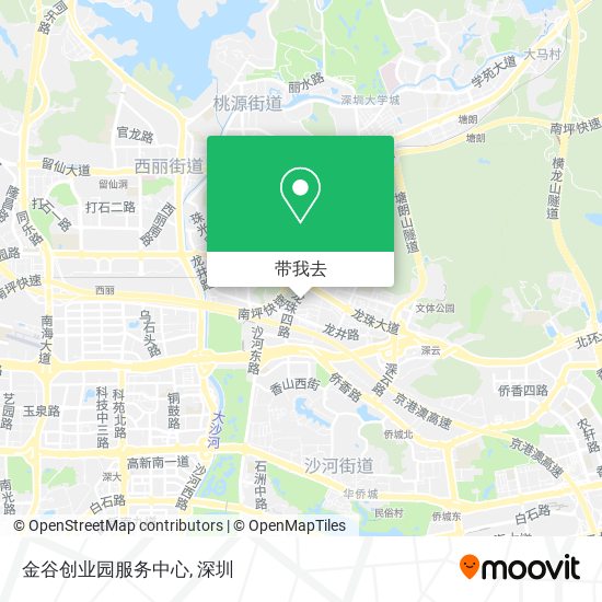 金谷创业园服务中心地图