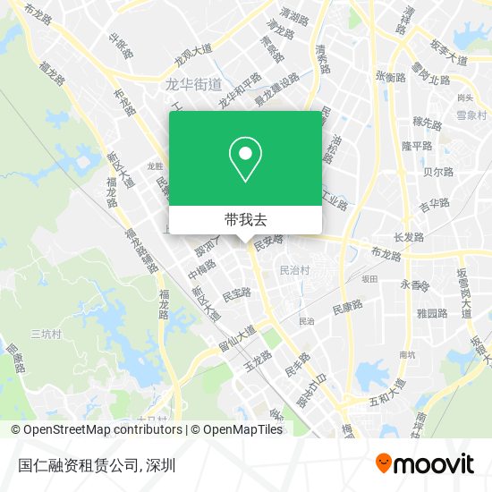 国仁融资租赁公司地图
