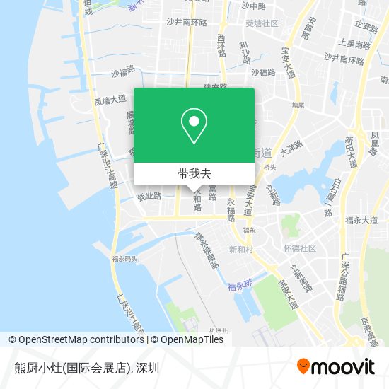 熊厨小灶(国际会展店)地图