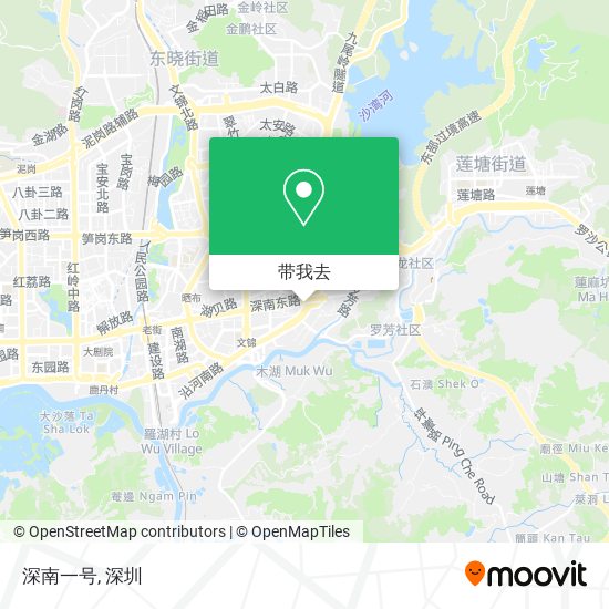 深南一号地图
