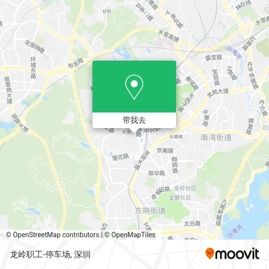 龙岭职工-停车场地图
