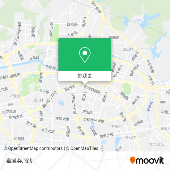 嘉域荟地图