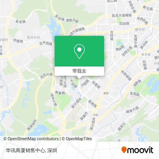 华讯商厦销售中心地图