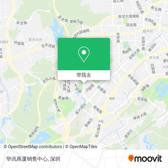 华讯商厦销售中心地图