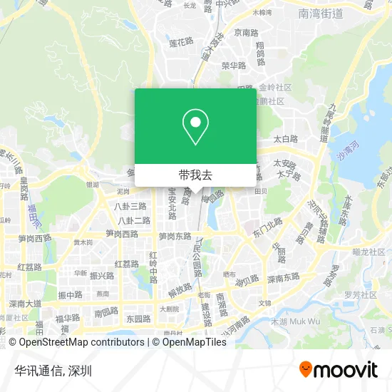 华讯通信地图