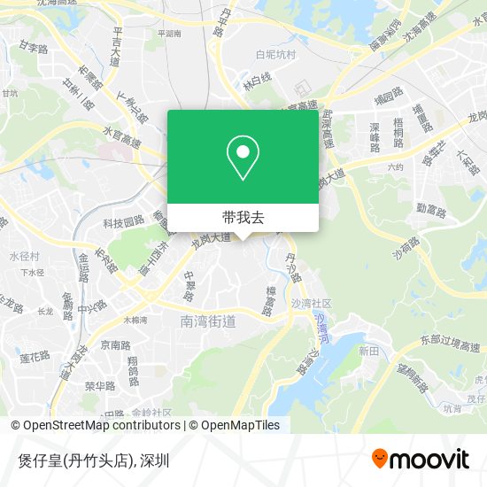 煲仔皇(丹竹头店)地图