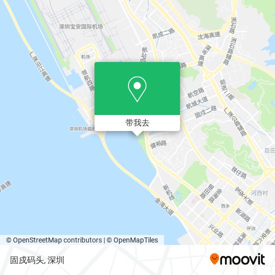 固戍码头地图