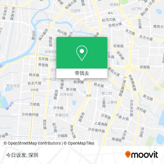 今日设发地图