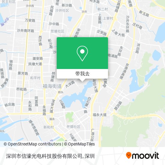 深圳市信濠光电科技股份有限公司地图