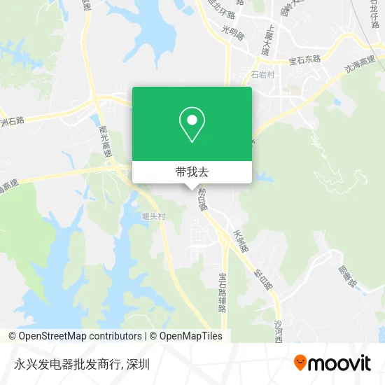 永兴发电器批发商行地图