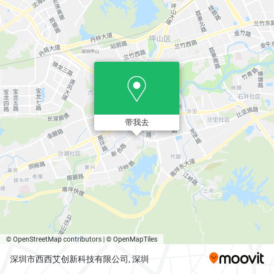 深圳市西西艾创新科技有限公司地图