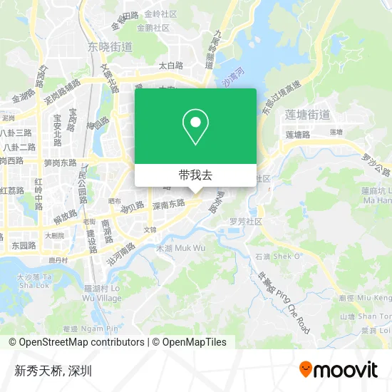 新秀天桥地图