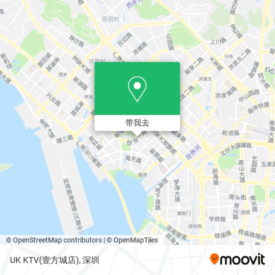 UK KTV(壹方城店)地图