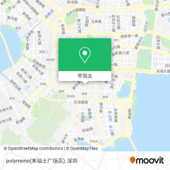polyrnono(来福士广场店)地图