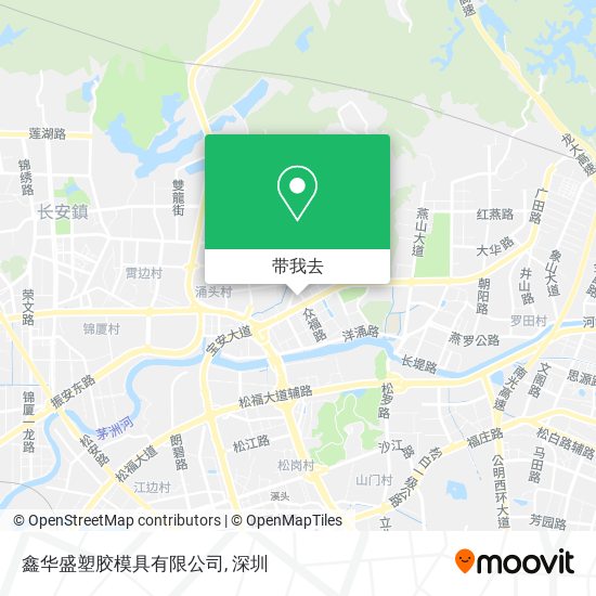 鑫华盛塑胶模具有限公司地图