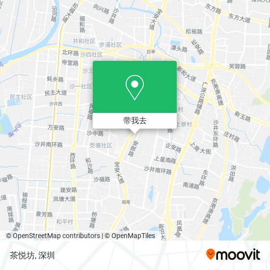 茶悦坊地图