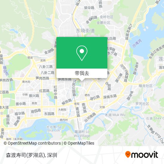 森渡寿司(罗湖店)地图