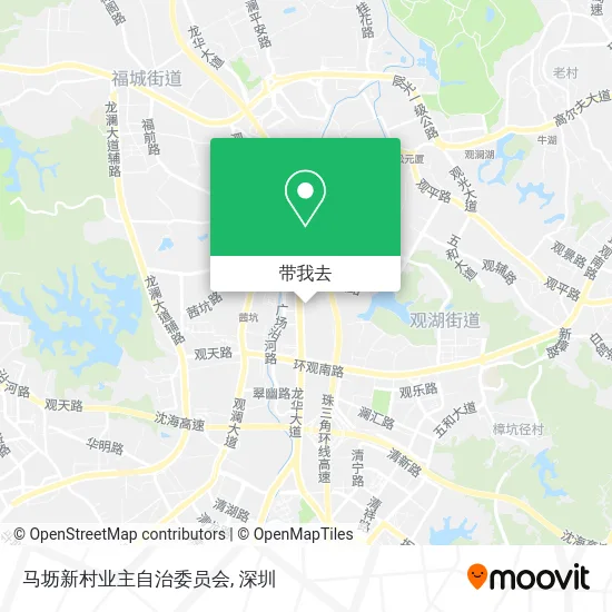 马坜新村业主自治委员会地图
