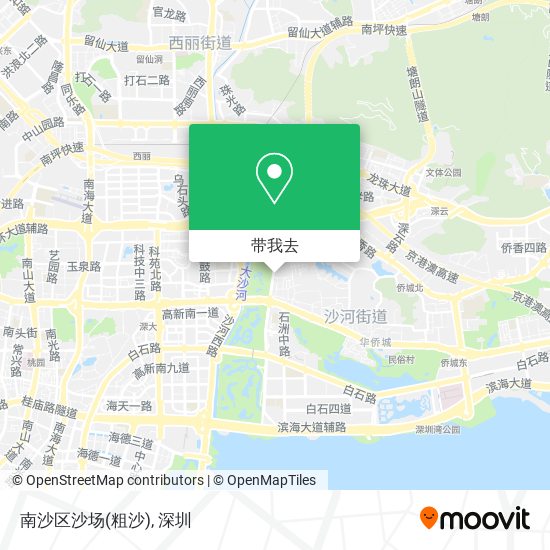 南沙区沙场(粗沙)地图