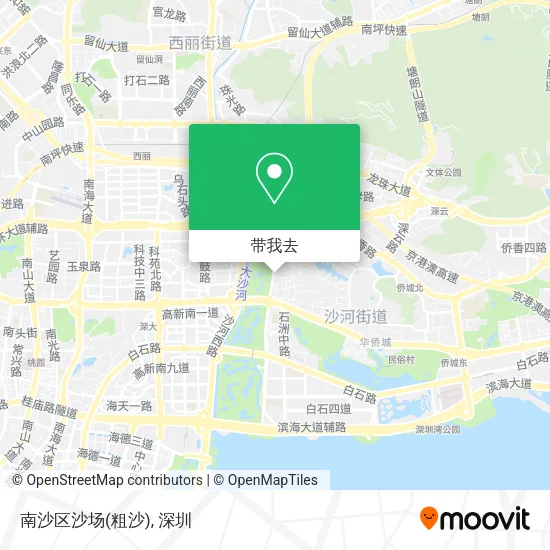 南沙区沙场(粗沙)地图