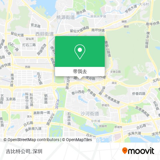 吉比特公司地图