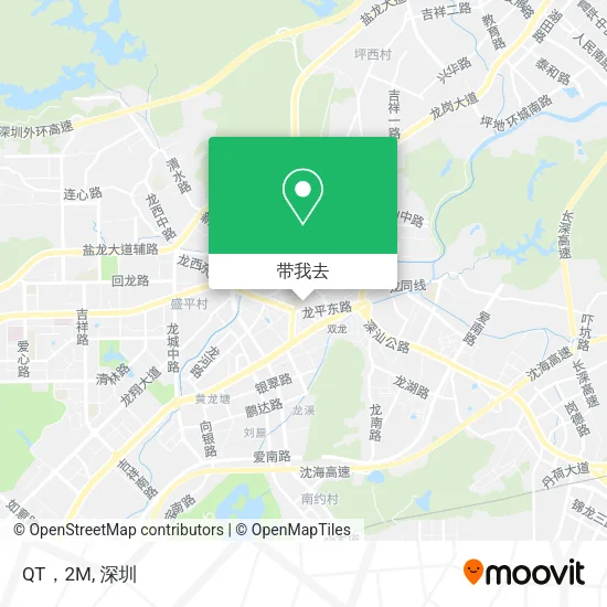 QT，2M地图