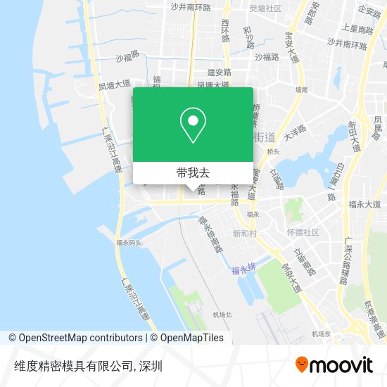 维度精密模具有限公司地图