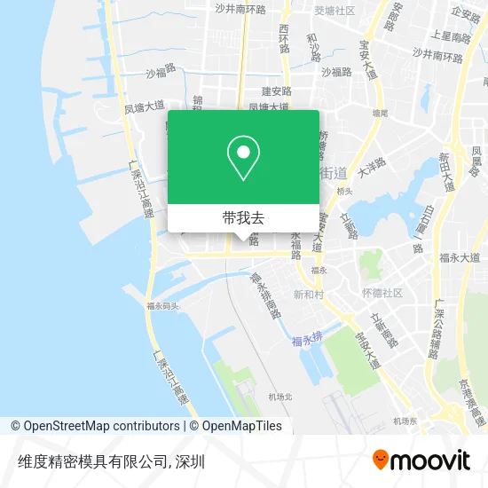 维度精密模具有限公司地图