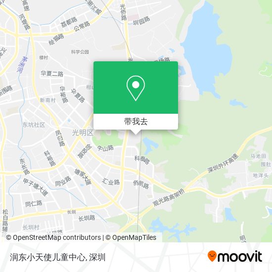 润东小天使儿童中心地图