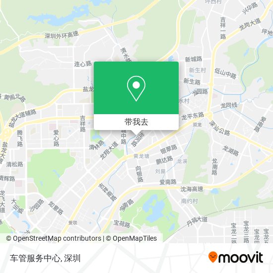 车管服务中心地图