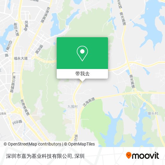 深圳市嘉为基业科技有限公司地图