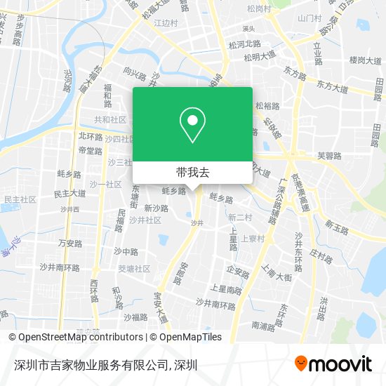 深圳市吉家物业服务有限公司地图
