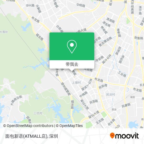 面包新语(ATMALL店)地图