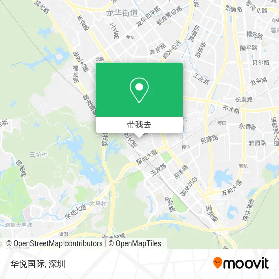 华悦国际地图