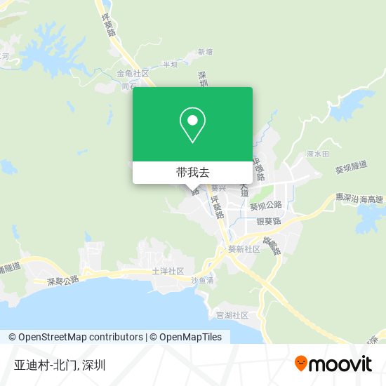 亚迪村-北门地图