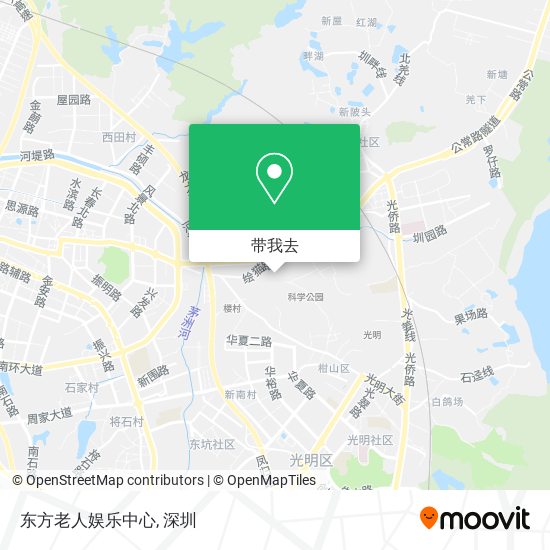 东方老人娱乐中心地图