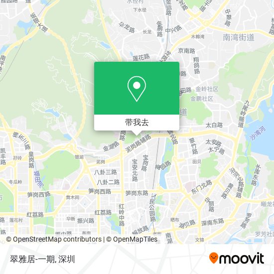 翠雅居-一期地图