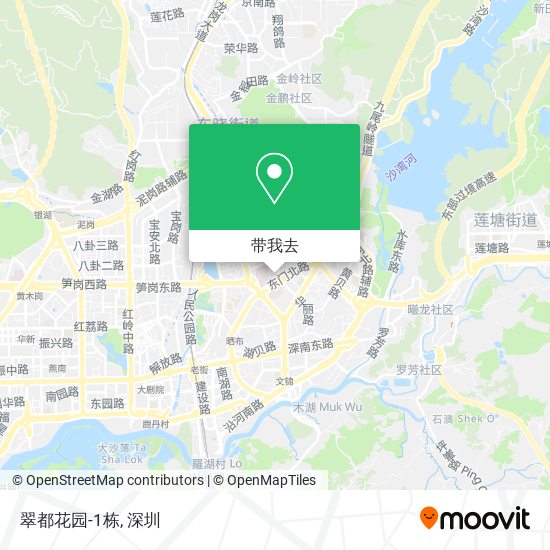翠都花园-1栋地图