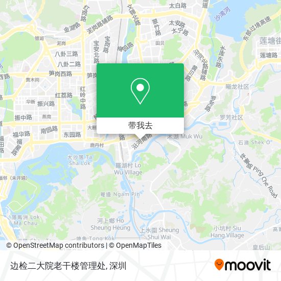 边检二大院老干楼管理处地图