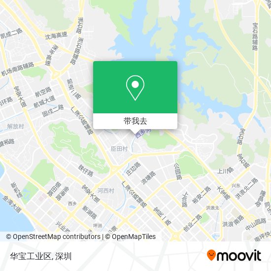 华宝工业区地图