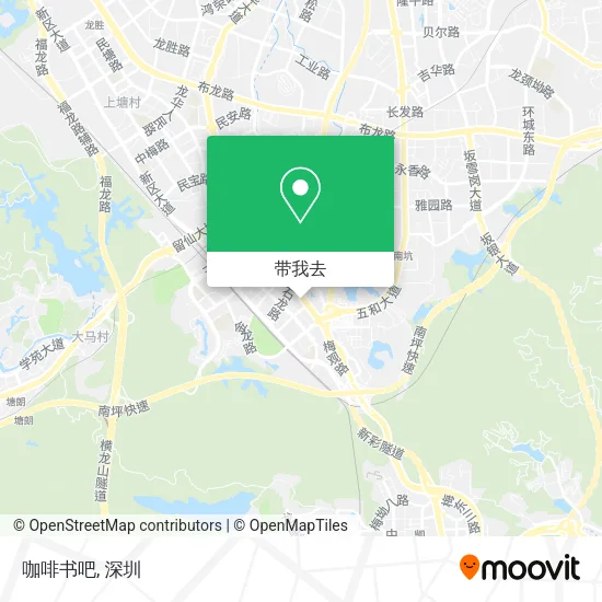 咖啡书吧地图