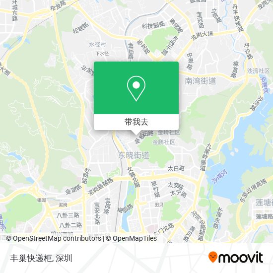 丰巢快递柜地图