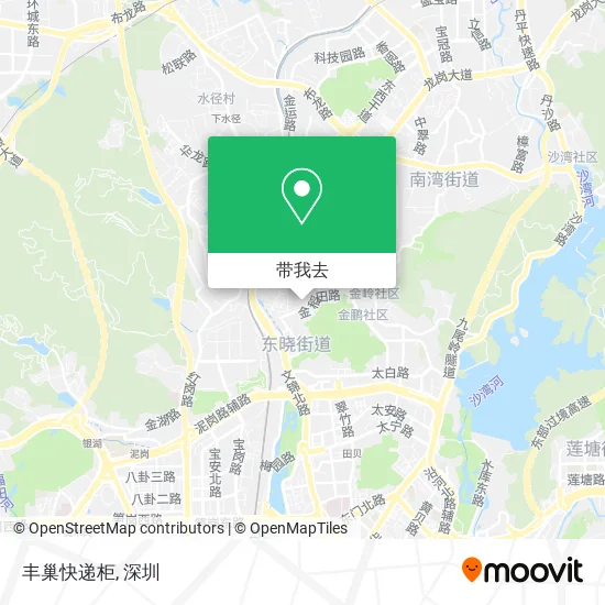 丰巢快递柜地图