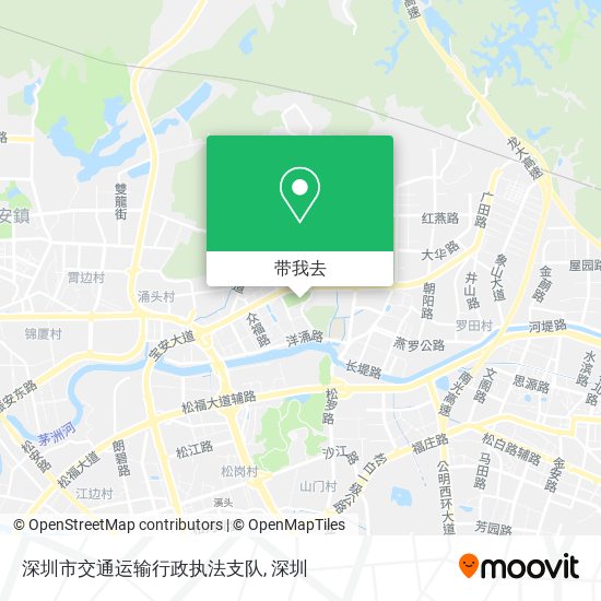 深圳市交通运输行政执法支队地图