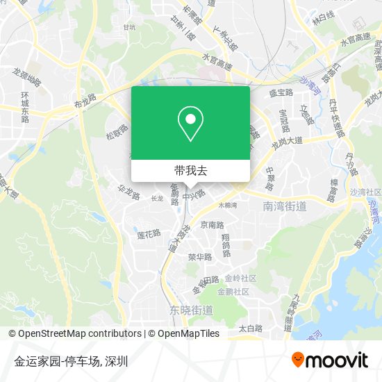 金运家园-停车场地图