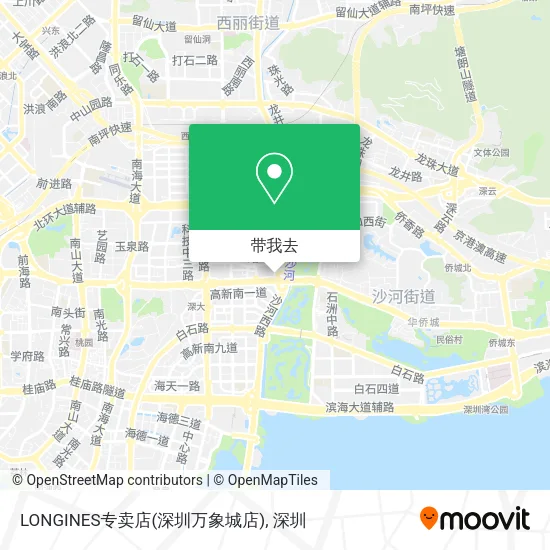 LONGINES专卖店(深圳万象城店)地图