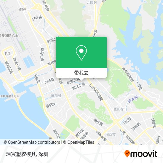 玮宸塑胶模具地图