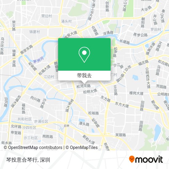 琴投意合琴行地图