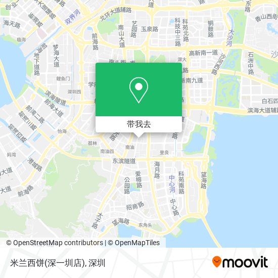米兰西饼(深一圳店)地图